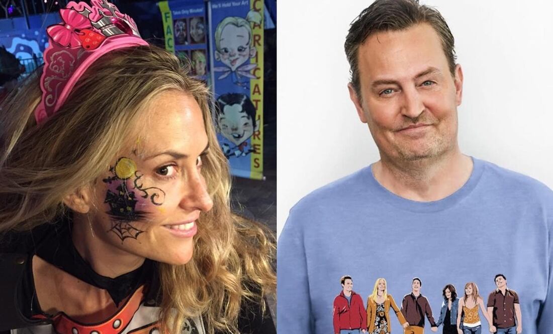 Matthew Perry y Brooke Mueller. Foto: Instagram oficial.