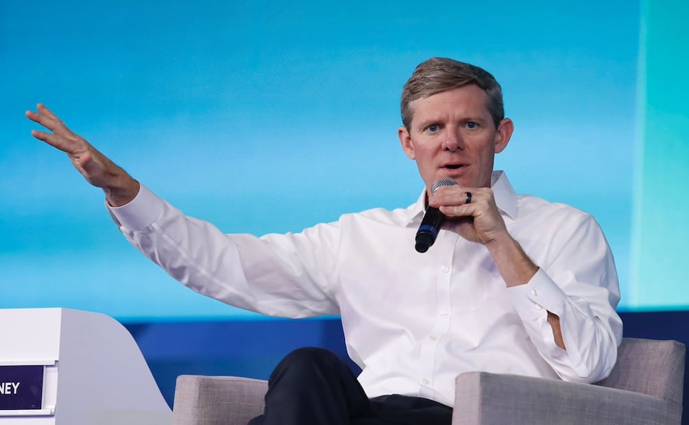 Ryan McInerney, CEO global de Visa, afirmó que México es un mercado prioritario para la firma en los próximos años. Foto: Cortesía