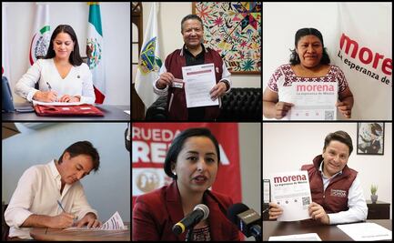 Se registran seis aspirantes a la candidatura de Morena al gobierno de Hidalgo