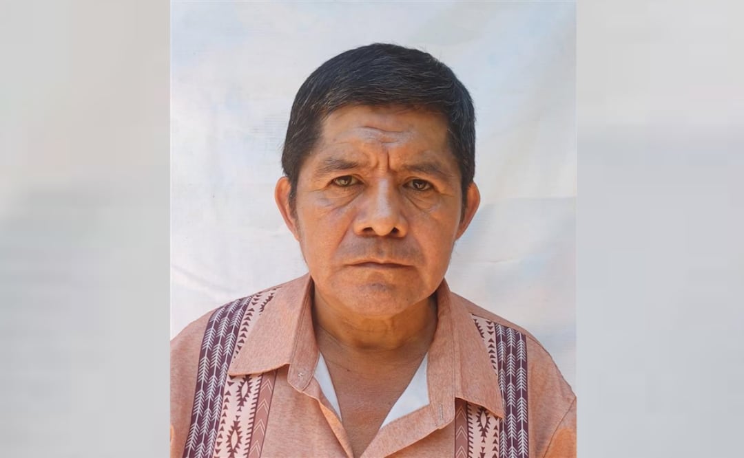 Periodista indígena Me’phaa Rolando Sánchez Quintero, originario de Guerrero (21/03/2026). Foto: Especial