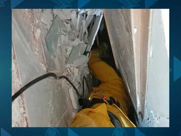 Rescatan a mujer en Álvaro Obregón 286