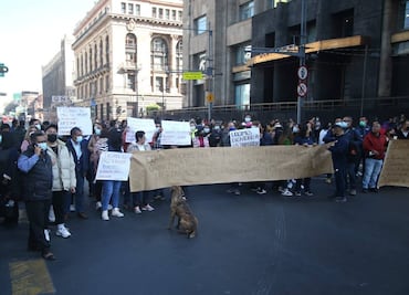 Alternativas viales: empleados del TSJ-CDMX bloquean Eje Central y avenida Juárez