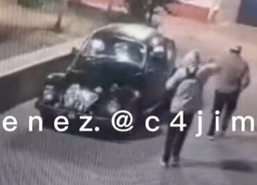 Captan a sicarios disparando en contra de tripulantes de un vehículo en Tláhuac