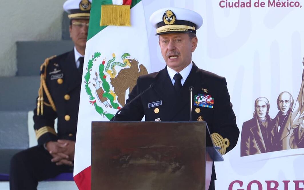 El secretario de Marina, el Almirante José Rafael Ojeda Durán. Foto: Archivo