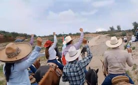 Habitantes del Valle del Mezquital en Hidalgo protestan contra relleno sanitario; temen contaminación del agua