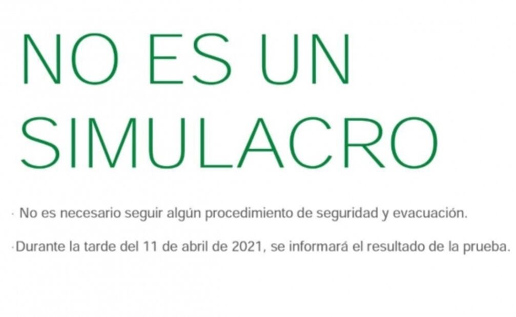 Este domingo habrá prueba en altavoces de la alerta sísmica en CDMX