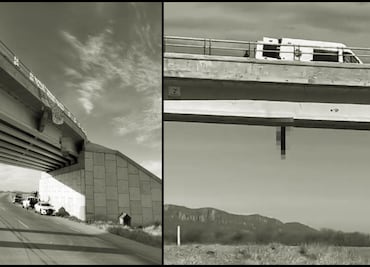 Encuentran a hombre colgado en un puente en Hermosillo, Sonora