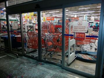 Protestan por gasolinazo... y saquean tienda en Edomex