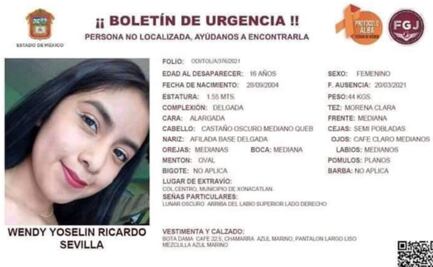 Hallan cuerpo de Wendy Yoselin en canal de aguas negras en Xonacatlán, Edomex