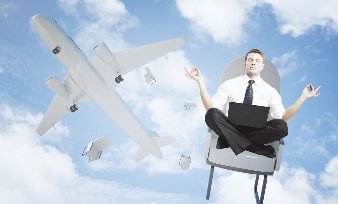 Ya puedes meditar a bordo con tutoriales. (Foto: Istock)