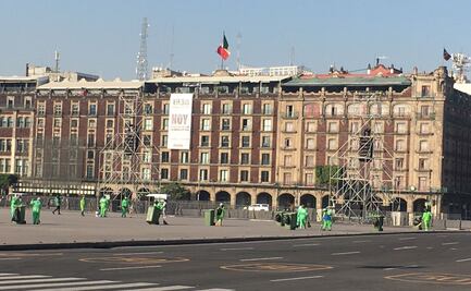 Alistan Zócalo de la CDMX para AMLOFest