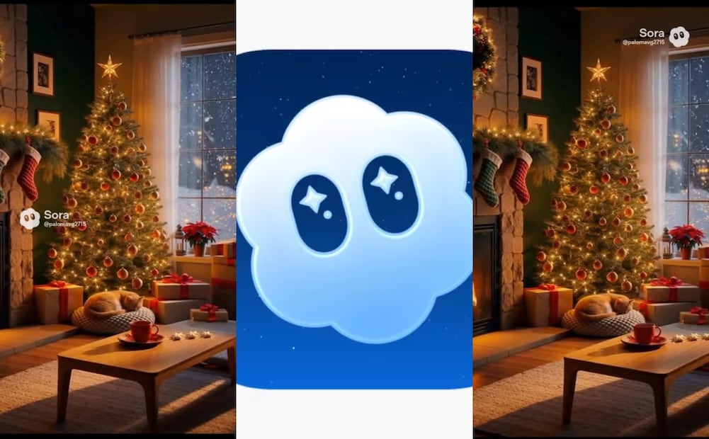Sora: cómo crear un video de IA para felicitar a tus amigos en Navidad. Imagen: captura de pantalla
