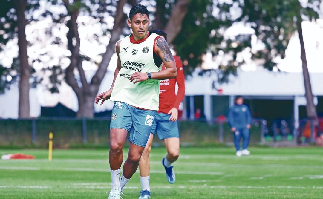 Luis Romo debutará esta noche como rojiblanco. Foto: CLUB GUADALAJARA