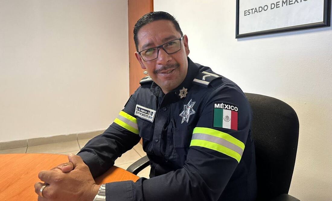 Alfredo David Farfán Cruz, Coordinador del programa Vivo y Mi Escuela Segura. Foto: Jorge Alvarado - EL UNIVERSAL