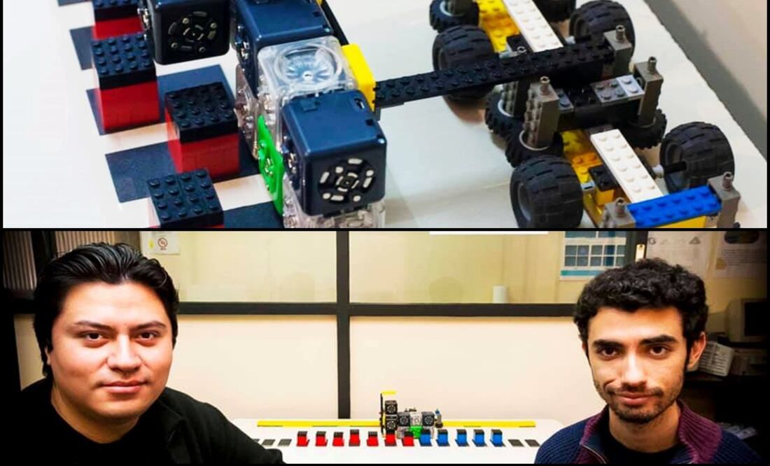 The robot works with Cubelets, construction toys manufactured by Modular Robotics to teach children about robotics and programming - Photo: Taken from IPN's official Facebook page