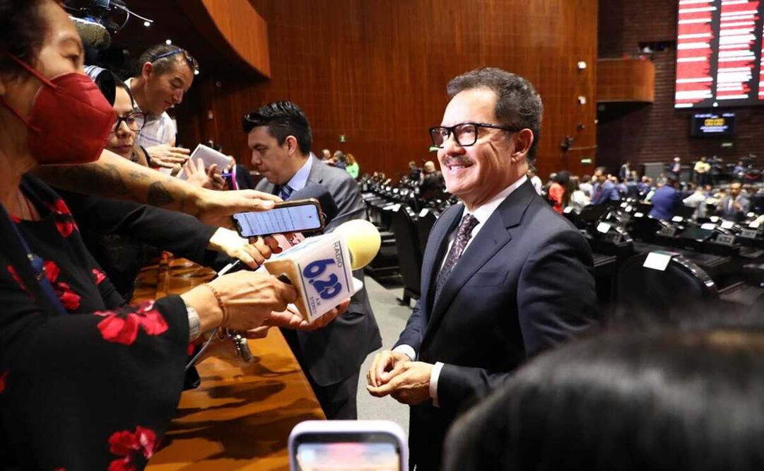 El coordinador Ignacio Mier coincidió en que la propuesta de Xóchitl Gálvez no es viable. Foto: Archivo/EL UNIVERSAL