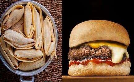 ¿Qué pasa si combinas un tamal con una hamburguesa?