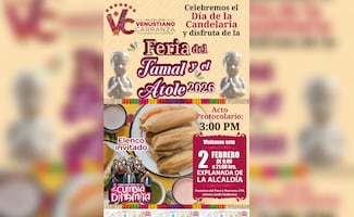 Alcaldía Venustiano Carranza invita a la Feria del Tamal y el Atole 2026; participarán mujeres indígenas emprendedoras