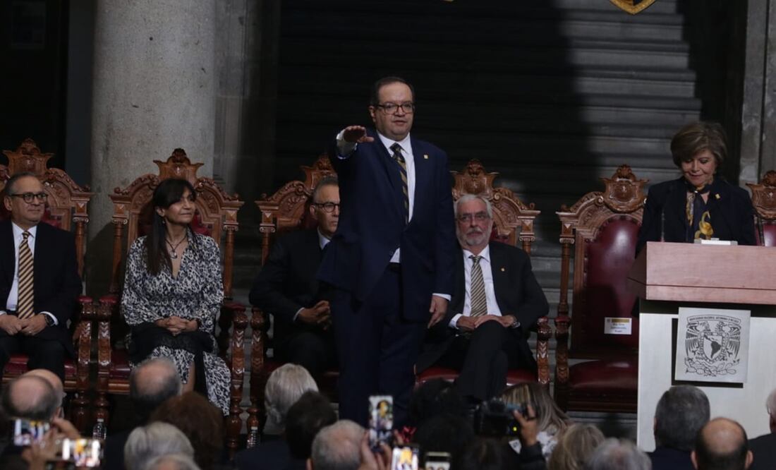 La UNAM es nacional y autónoma, dijo Leonardo Lomelí. Foto: Carlos Mejía / EL UNIVERSAL