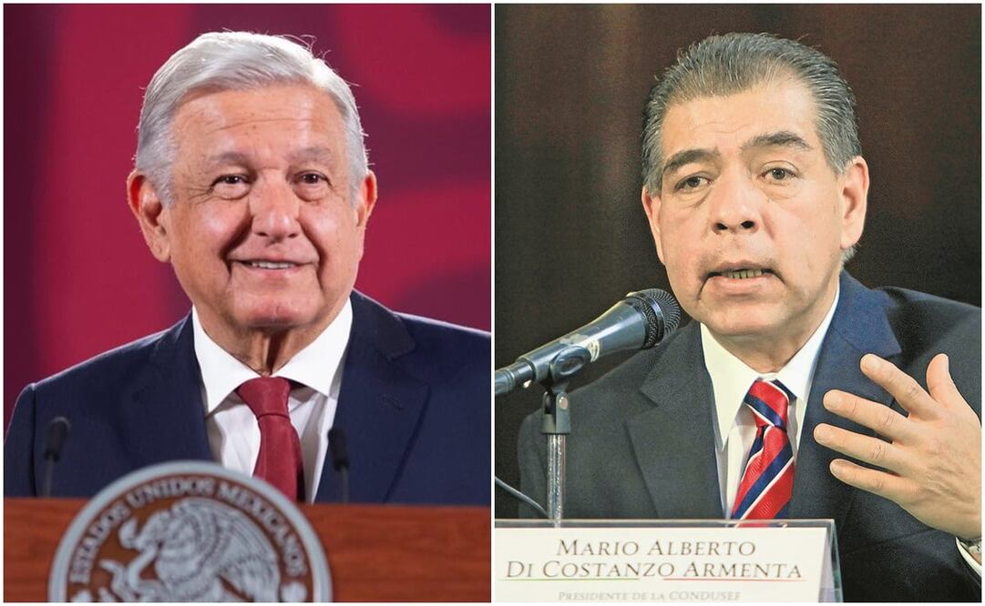 López Obrador contó que al extitular de Condusef lo consideraba para su gabinete. Foto: Presidencia -Archivo