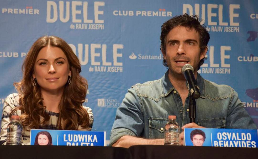 Ludwika Paleta y Osvaldo Benavides dan vida a "Karina" y "Diego", dos grandes amigos que siempre coinciden en los momentos más difíciles de su vida. FOTO: Jacqueline Silva/EL UNIVERSAL.