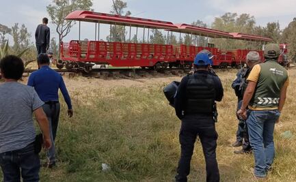 Volcadura de trenecito en Bosque de Aragón deja 11 personas lesionadas