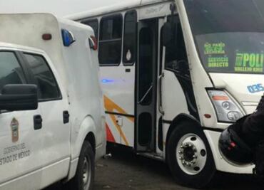 Asesinan a pasajera durante robo a camión de Tlalnepantla