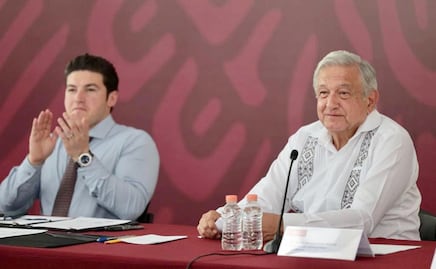 AMLO trae lluvia a Nuevo León, dice Samuel García y lo invita a que "vaya más seguido"