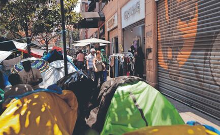 Bajan ventas en comercios del CH por plantón de CNTE