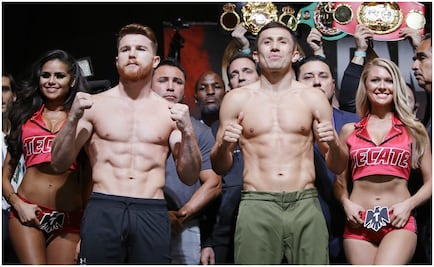 "Canelo" y Golovkin dieron el pesaje
