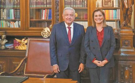 Con AMLO, relación de confianza: Maru Campos