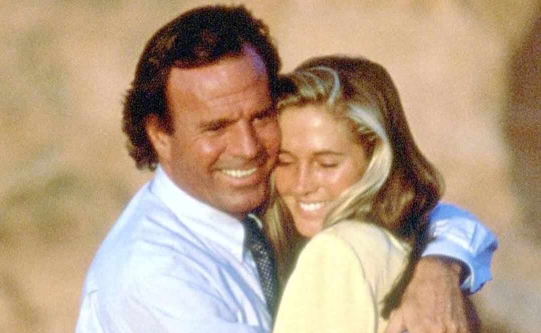 Julio Iglesias y Miranda. Fuente: Instagram @ladymiranda.fans