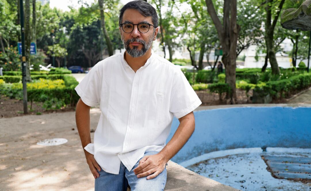 Sebastián Rivera Mier es historiador de El Colegio de México. Foto: Carlos Mejía / EL UNIVERSAL