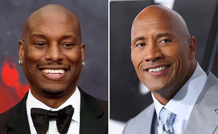 Rápidos y furiosos: Dwayne Johnson y Tyrese Gibson hacen la paz