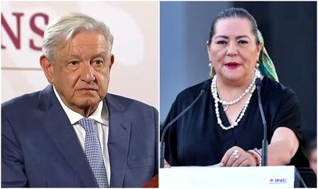 AMLO defiende a presidenta del INE; “ha hecho un buen trabajo al frente del organismo”
