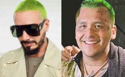J Balvin cambia look y lo confunden con ¿Nodal?