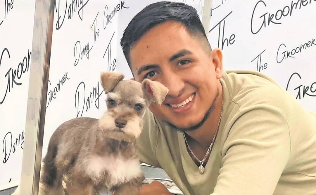 Gracias a su estética para perros, Daniel Ojeda cuenta ya con dos negocios propios en Chicago, en los que emplea a siete ciudadanos estadounidenses y tiene casi 300 mil seguidores en sus redes sociales. 