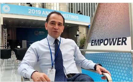 Arturo Herrera llega a Washington para participar en reuniones del FMI y BM