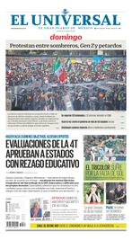 Portada impresa del 16 de noviembre de 2025