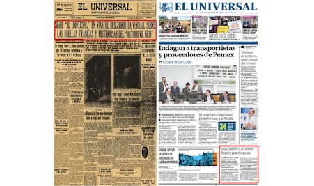 EL UNIVERSAL va por más de diez: este es su #100YearsChallenge