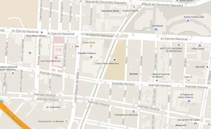 Balean a vigilante de centro comercial en Polanco