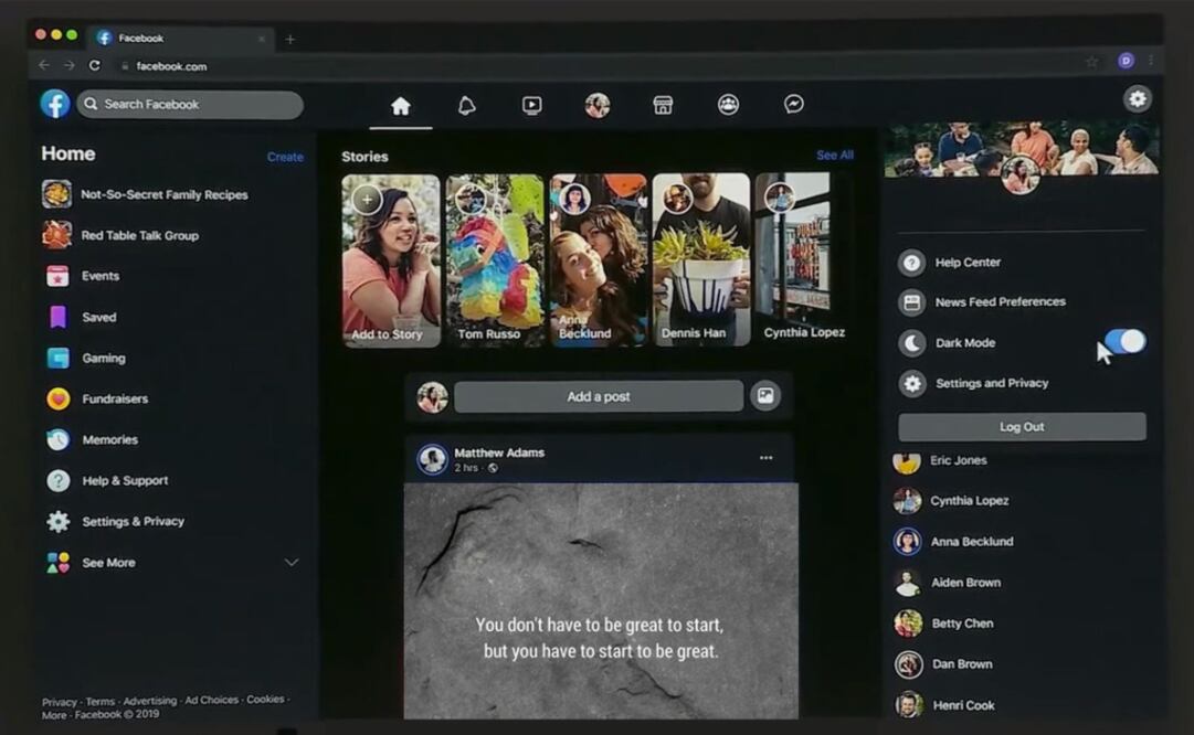 Las imágenes capturadas son de una versión beta, por lo que habrá que esperar a que acabe dicha fase de pruebas para que Facebook decida activarla de manera oficial