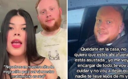 Estadounidense busca dos trabajos para que su esposa mexicana no sea deportada; su gesto de amor se vuelve viral en TikTok