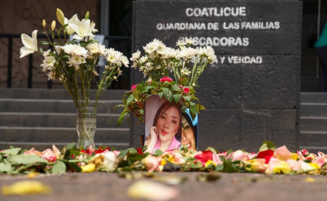 Conmemoran seis años de la desaparición de Montserrat Uribe; su madre exige justicia y verdad. Foto: Karla Guerrero / EL UNIVERSAL