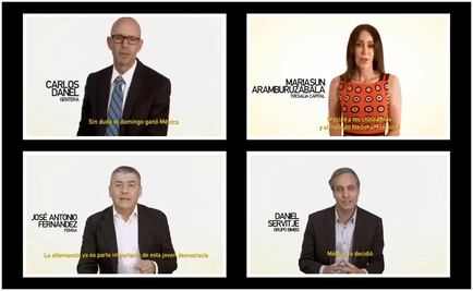 Con video, empresarios respaldan a AMLO