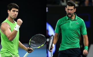 Carlos Alcaraz y Novak Djokovic disputarán la final del Australian Open 2026 