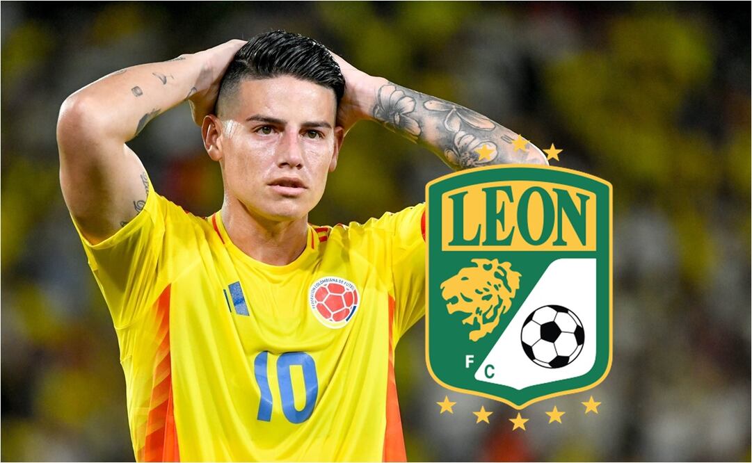 FOTO: ESPECIAL - León buscaría fichar a James Rodríguez