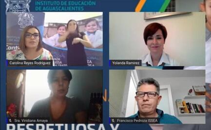 Procuran desarrollo emocional de alumnos durante clases a distancia en Aguascalientes