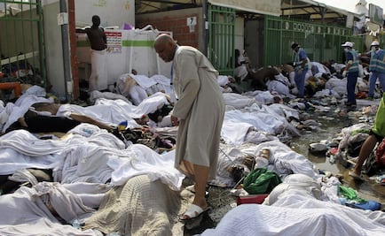 Suman 769 muertos por estampida en La Meca