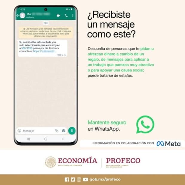 Profeco y Meta lanzan segunda etapa de campaña “Redes Seguras”